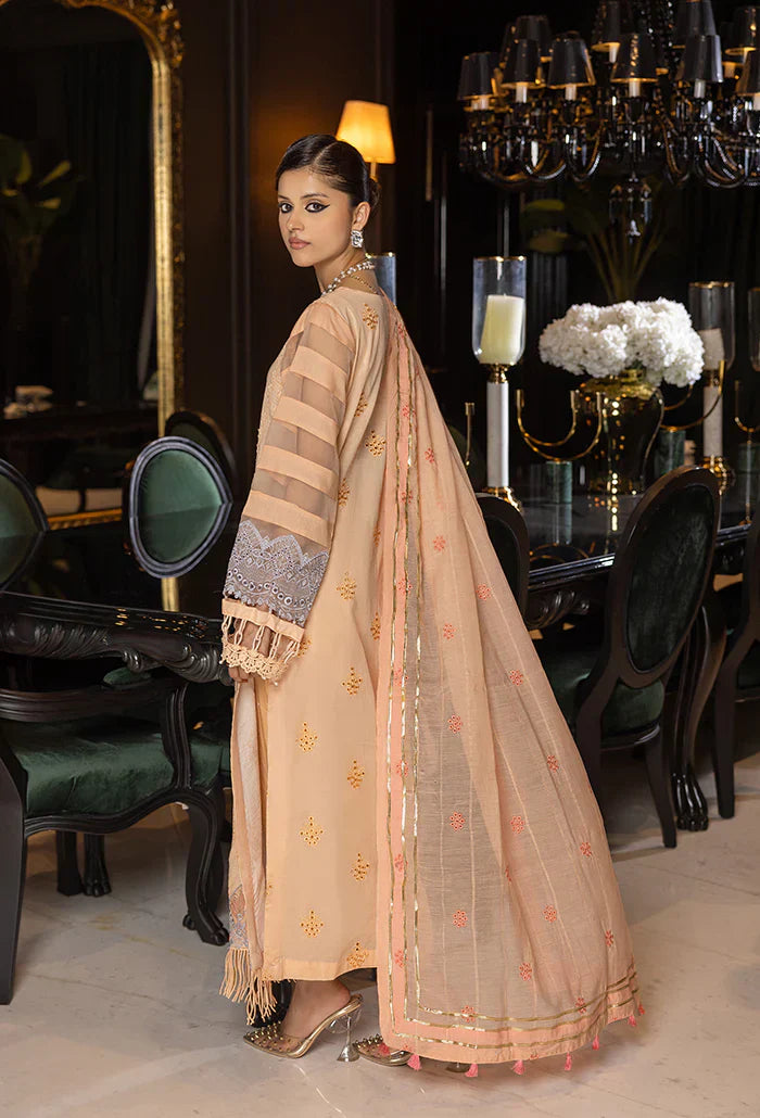 Humdum | Charlotte Chikankari Lawn | D10 - Ladies Clothes 