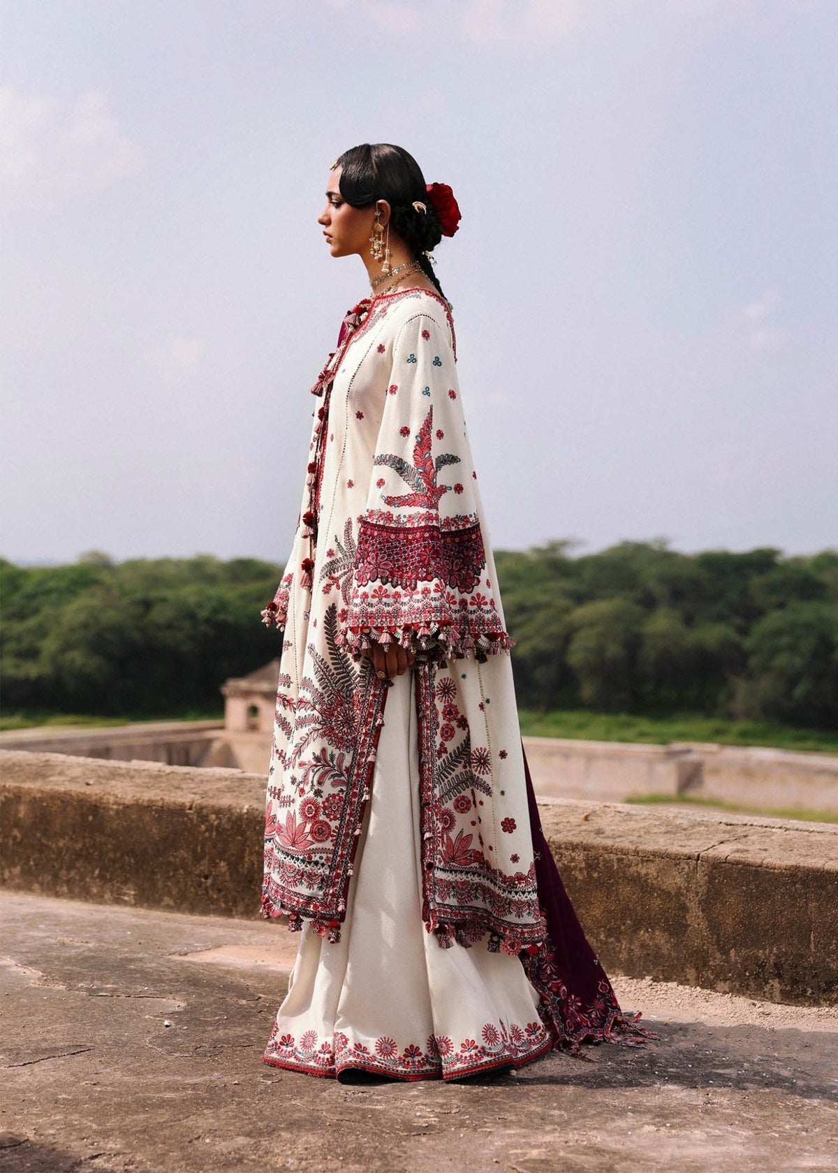 Hussain Rehar | Karandi 25 | Afsaneh - Casual Wear - available at Maria Faisal in UK and USA