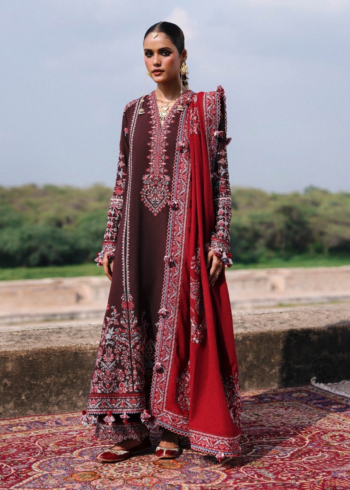 Hussain Rehar | Karandi 25 | Pari - Casual Wear - available at Maria Faisal in UK and USA
