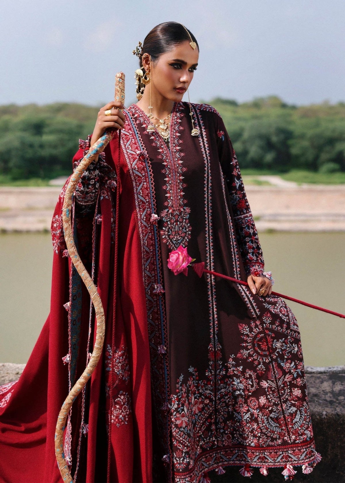 Hussain Rehar | Karandi 25 | Pari - Casual Wear - available at Maria Faisal in UK and USA