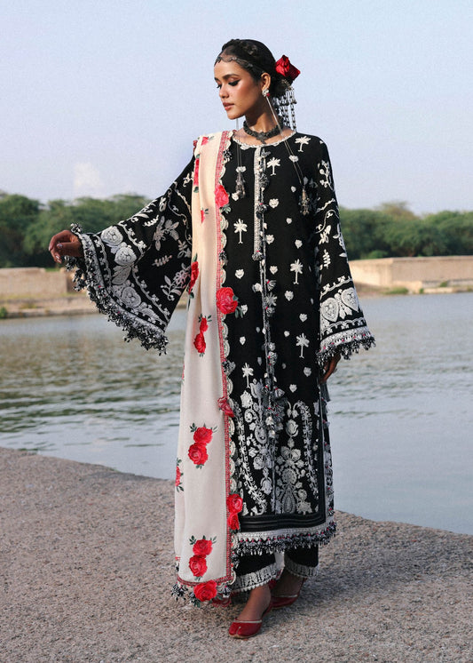 Hussain Rehar | Karandi 25 | Rose - Casual Wear - available at Maria Faisal in UK and USA