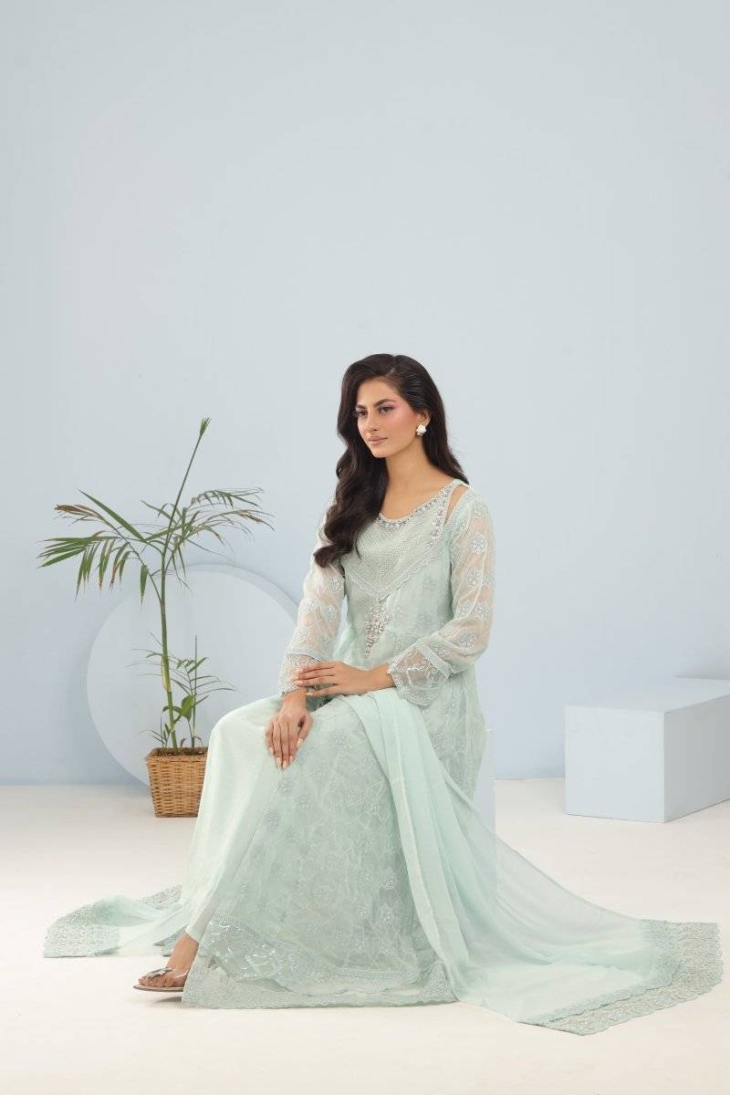 Panache | Pret | Ice Breeze by Maria Faisal - Registered Vendor of : Panache By Mona - type : Ladies Clothes - 100% original wedding dresses