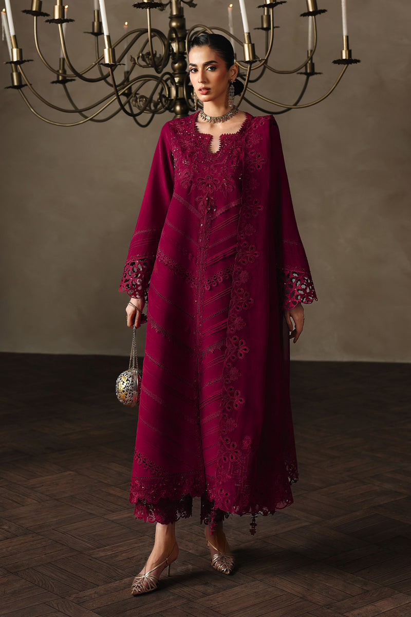 Qalamkar | Luxury Pret 26 | QLP-06 - Luna - Luxury Dress - available at Maria Faisal in UK and USA.