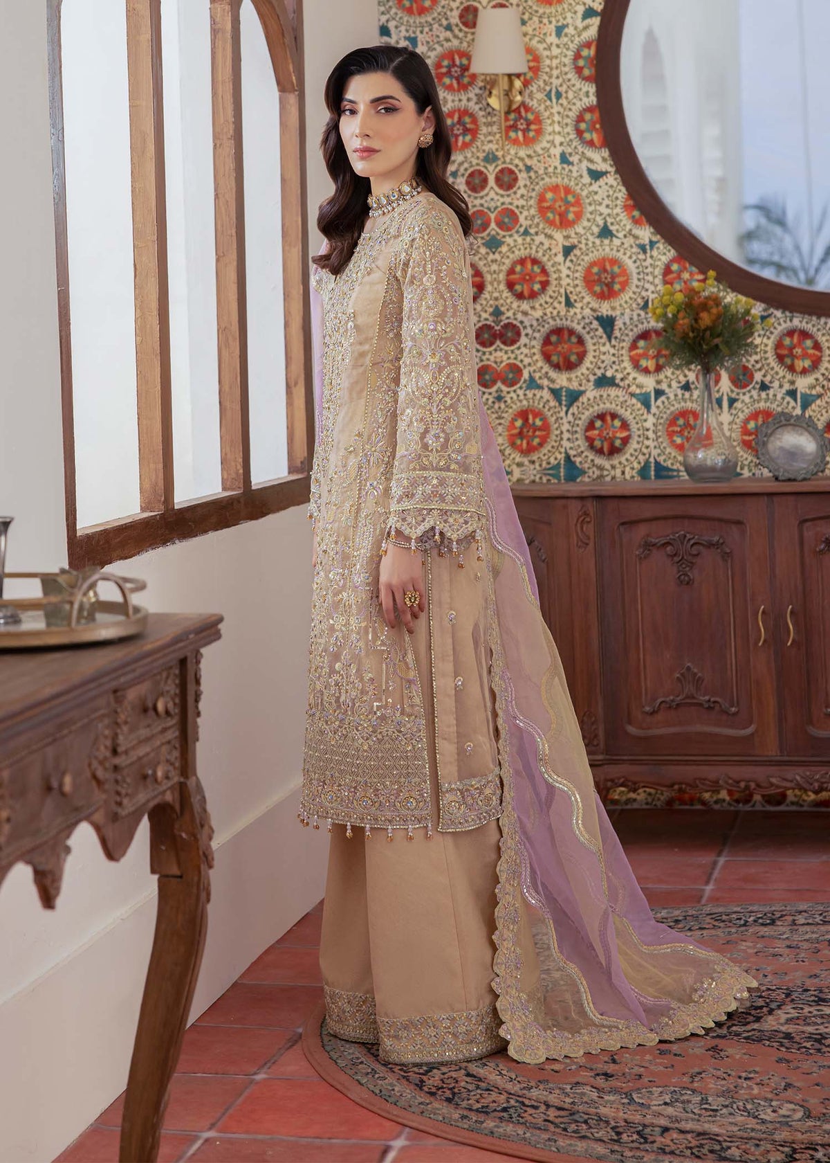 Kanwal Malik | Mirha Eid Luxury Pret 25 | Mahin by Maria Faisal - Registered Vendor of : Kanwal Malik - type : Ladies Clothes - 100% original wedding dresses