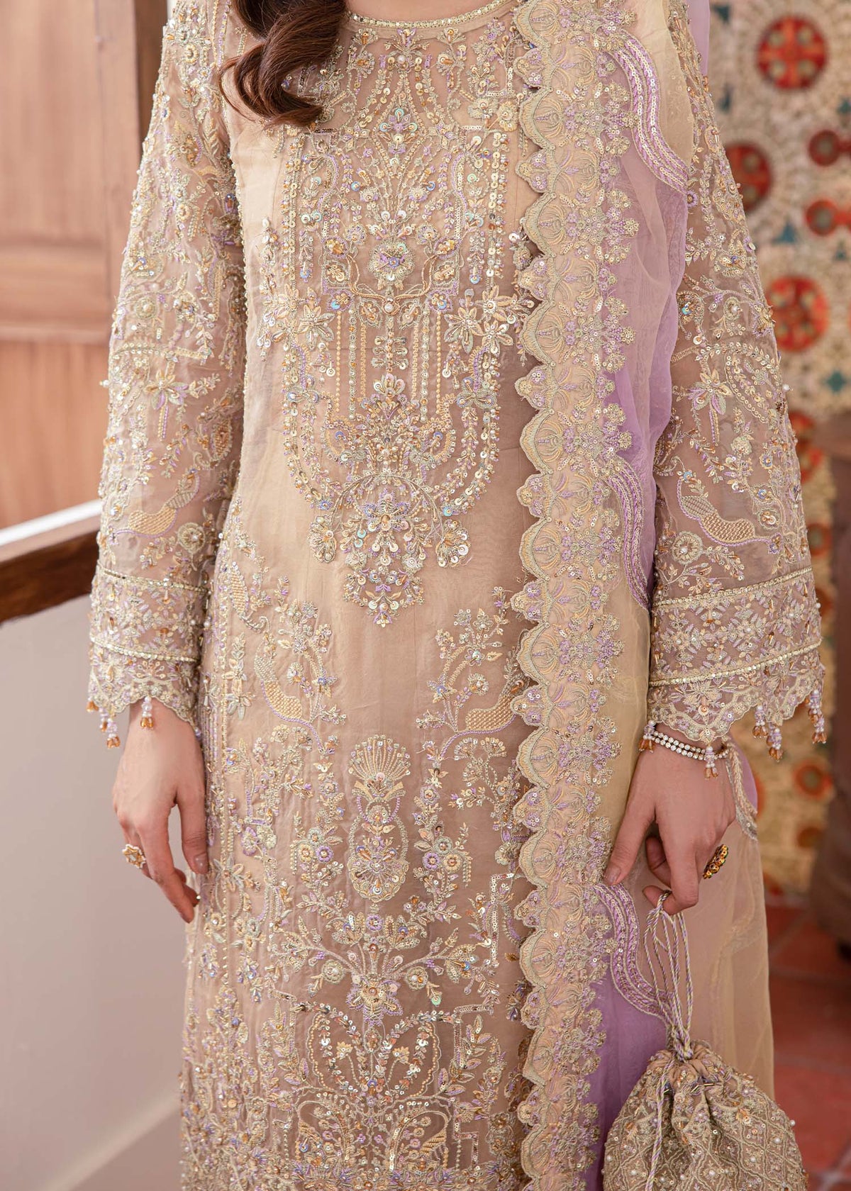Kanwal Malik | Mirha Eid Luxury Pret 25 | Mahin by Maria Faisal - Registered Vendor of : Kanwal Malik - type : Ladies Clothes - 100% original wedding dresses