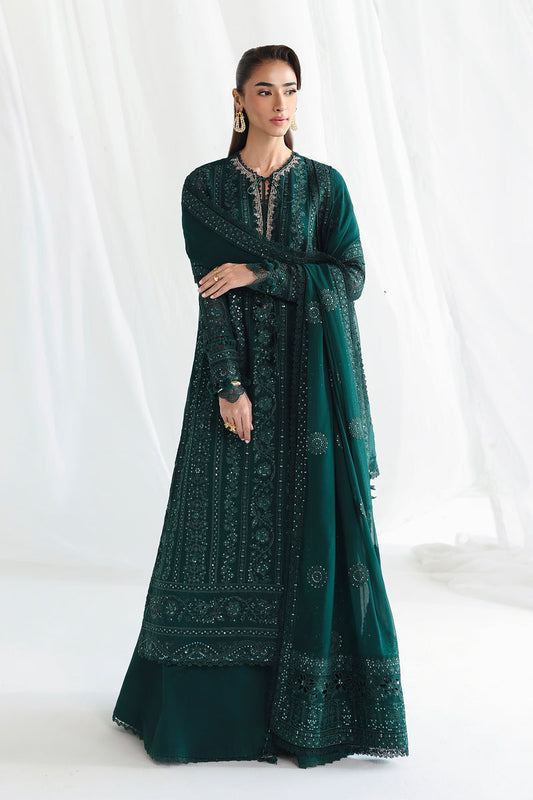 Qalamkar | Chiffon 26 | QCC-05 JANAAN - Formal Dress - available at Maria Faisal in UK and USA.