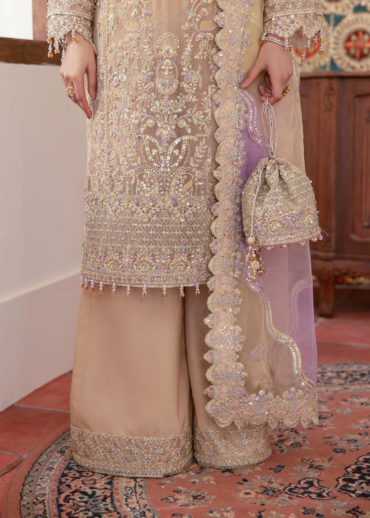 Kanwal Malik | Mirha Eid Luxury Pret 25 | Mahin by Maria Faisal - Registered Vendor of : Kanwal Malik - type : Ladies Clothes - 100% original wedding dresses