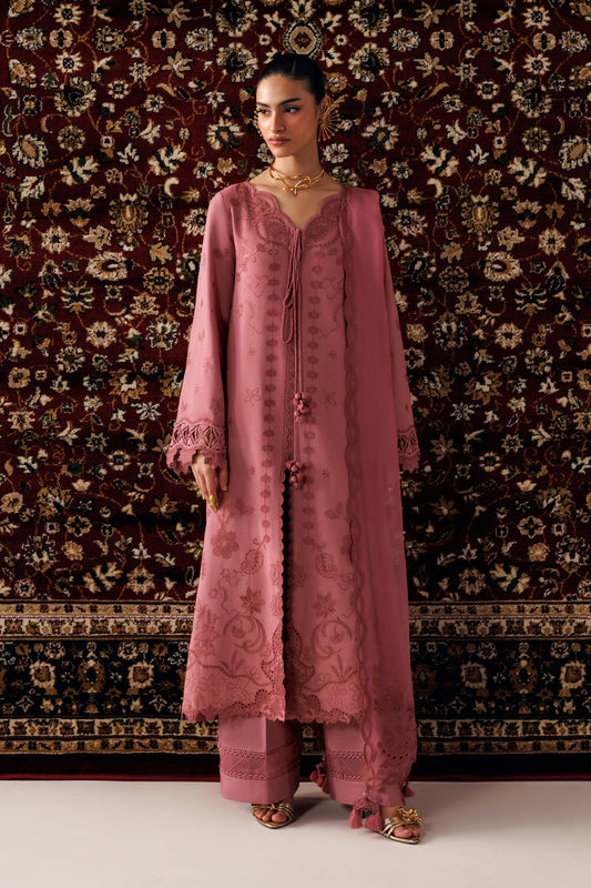 Qalamkar | Q Line Linen 26 | QLW-13 DANIYA - Luxury Dress - available at Maria Faisal in UK and USA.