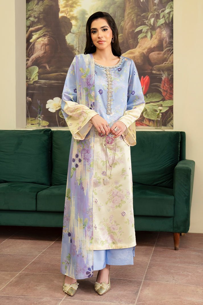Imrozia Premium | Celeste Pret 25 | SP-104 Siellar - Formal Dress - available at Maria Faisal in UK and USA.