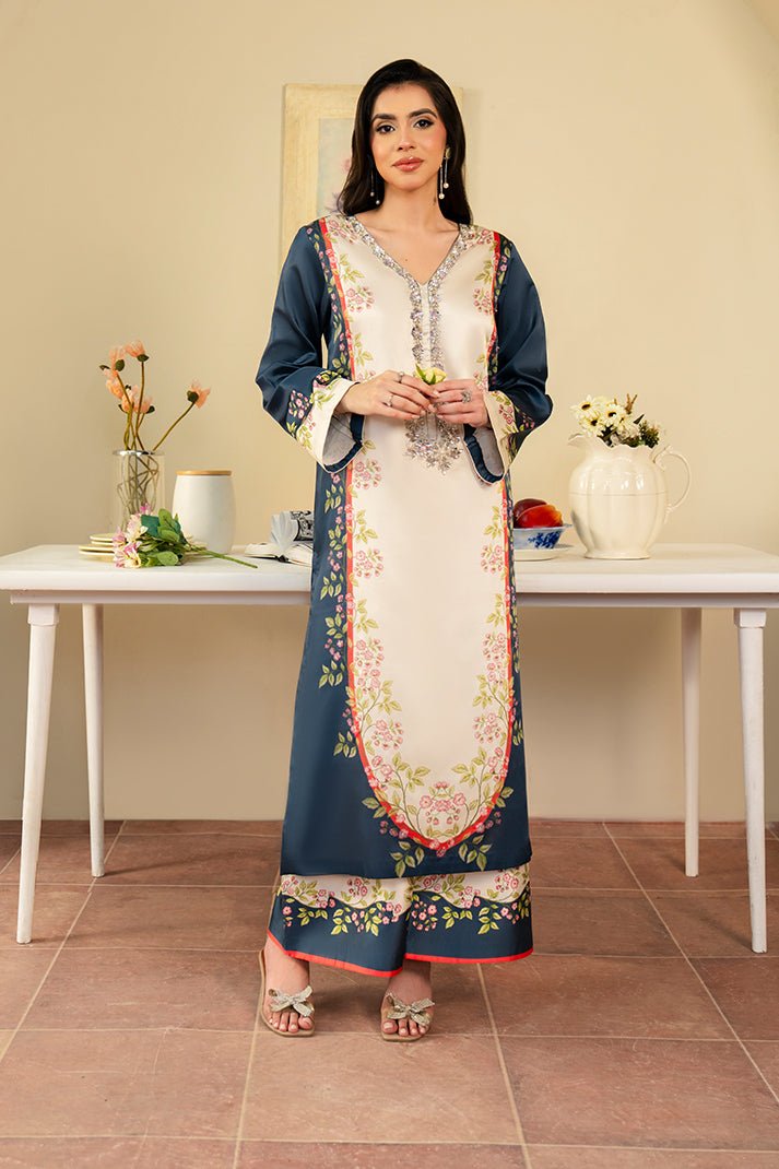 Imrozia Premium | Celeste Pret 25 | SP-106 Eclipse - Formal Dress - available at Maria Faisal in UK and USA.