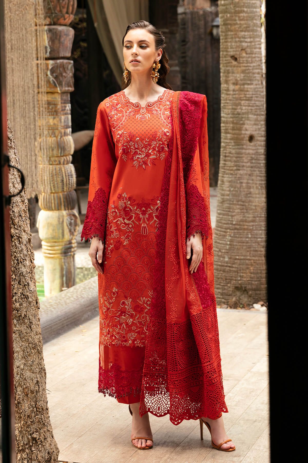 Imrozia Premium | Reve Luxury Lawn | S.L 61 Alizee - Ladies Clothes - Maria Faisal