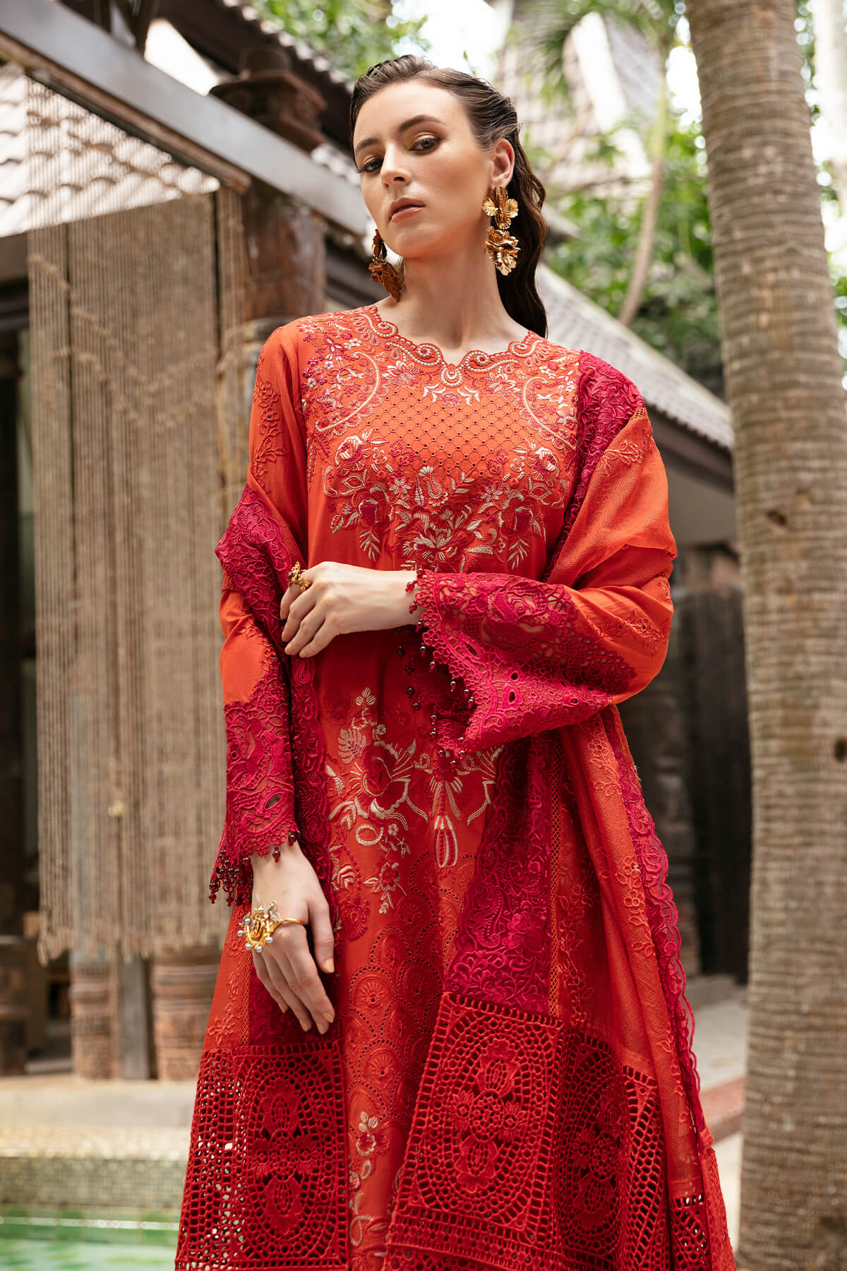 Imrozia Premium | Reve Luxury Lawn | S.L 61 Alizee - Ladies Clothes - Maria Faisal