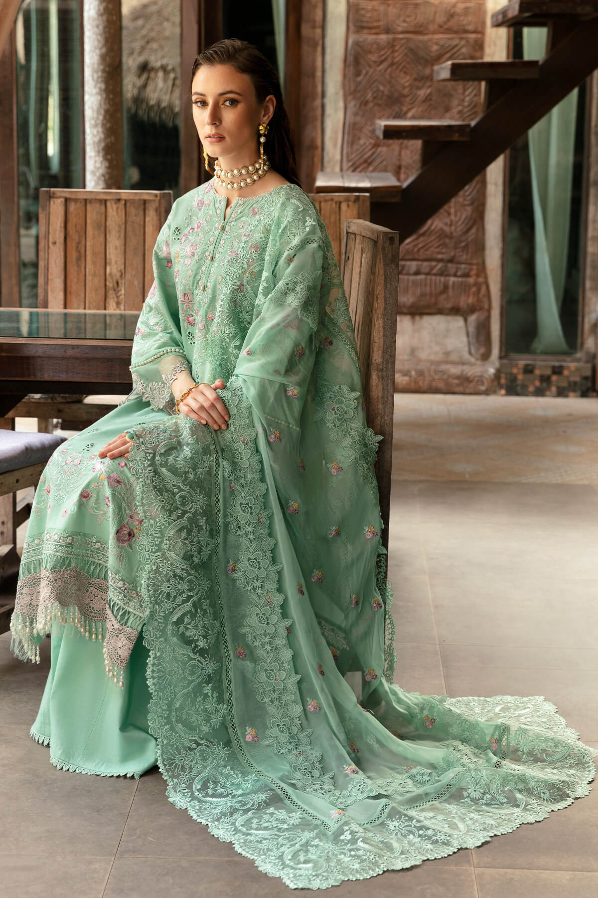 Imrozia Premium | Reve Luxury Lawn | S.L 64 Maya - Ladies Clothes - Maria Faisal