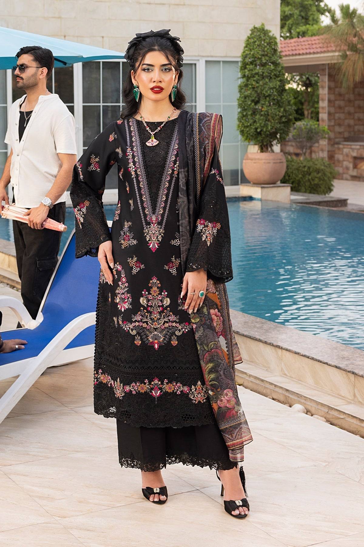 Imrozia Premium | Rang e Bahar | IP-132 HAZEL by Maria Faisal - Registered Vendor of : Imrozia Premium - type : Ladies Clothes - 100% original wedding dresses