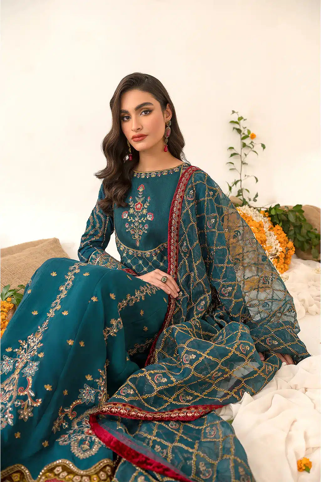Iznik | Festive Raw Silk 23 | IRS-08 SANGUINE