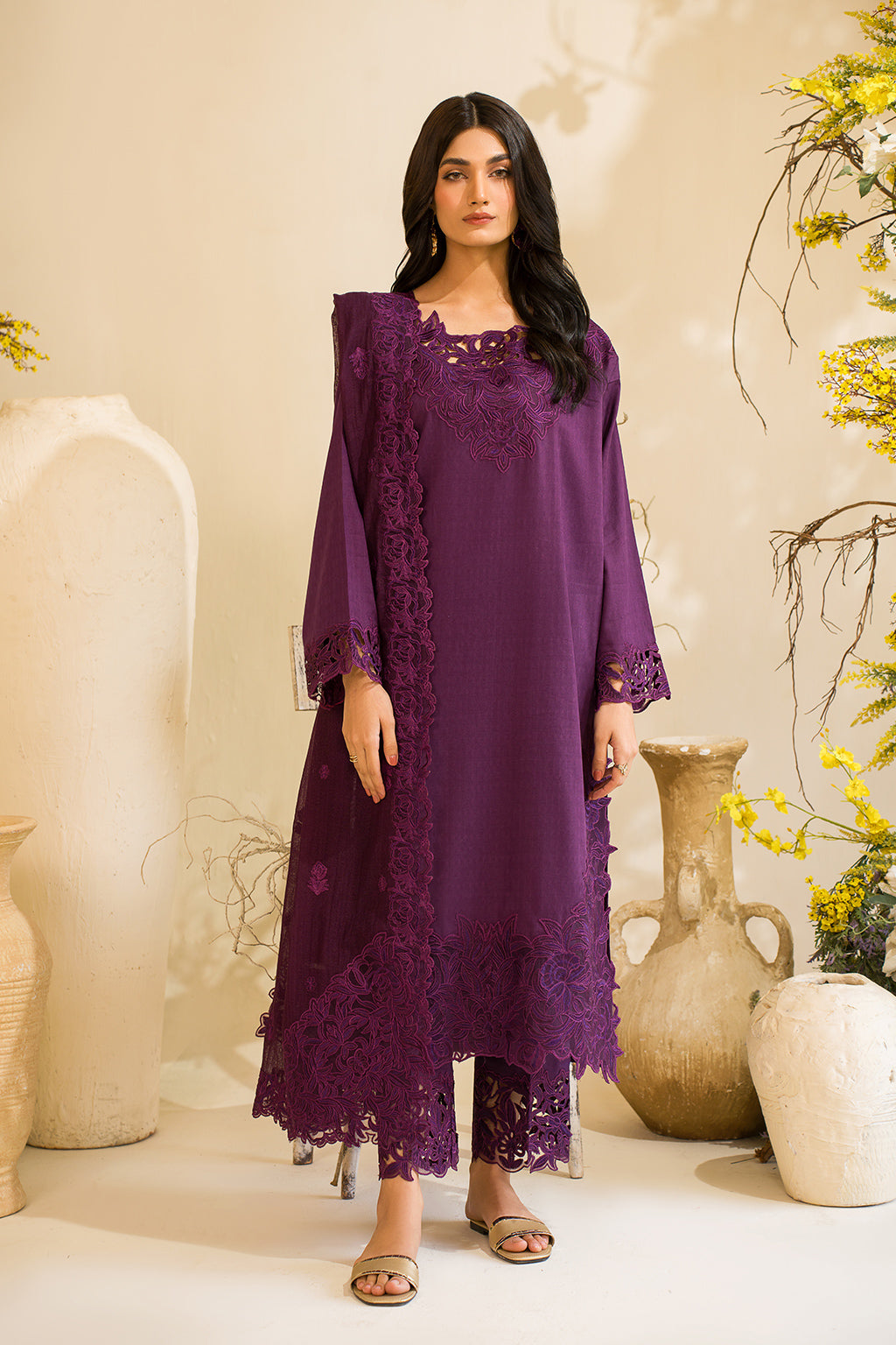 Iznik | Lawnkari 24 | UE-209 QUAGMIRE - Ladies Clothes - Maria Faisal
