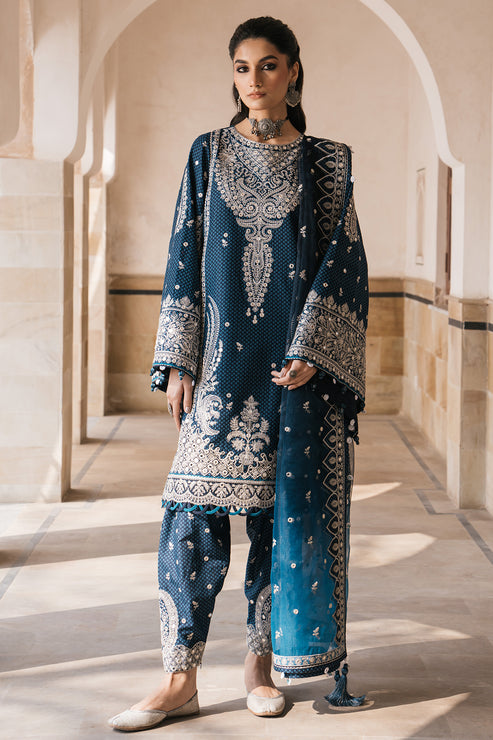 Jazmin | Shahkaar Luxury Lawn 24 | SL24-D5 - Maria Faisal.