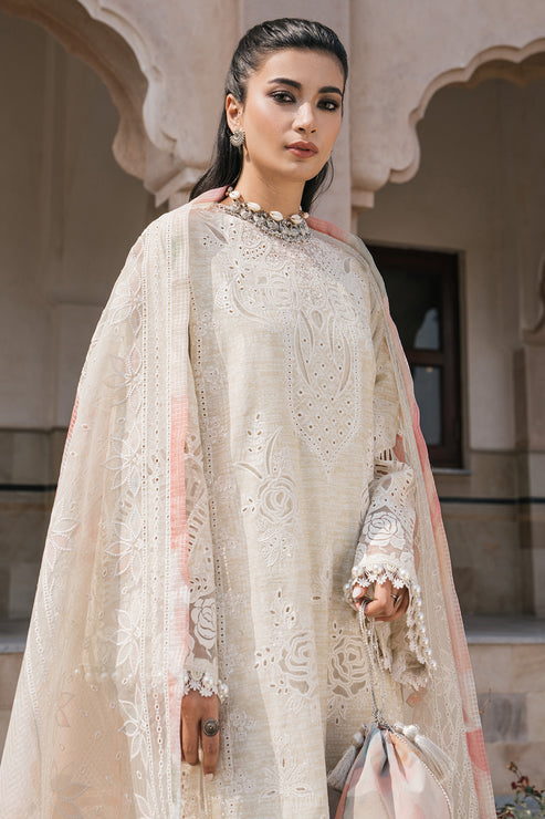 Jazmin | Shahkaar Luxury Lawn 24 | SL24-D7 - Maria Faisal.