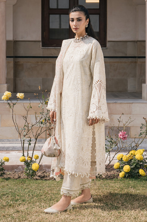 Jazmin | Shahkaar Luxury Lawn 24 | SL24-D7 - Maria Faisal.