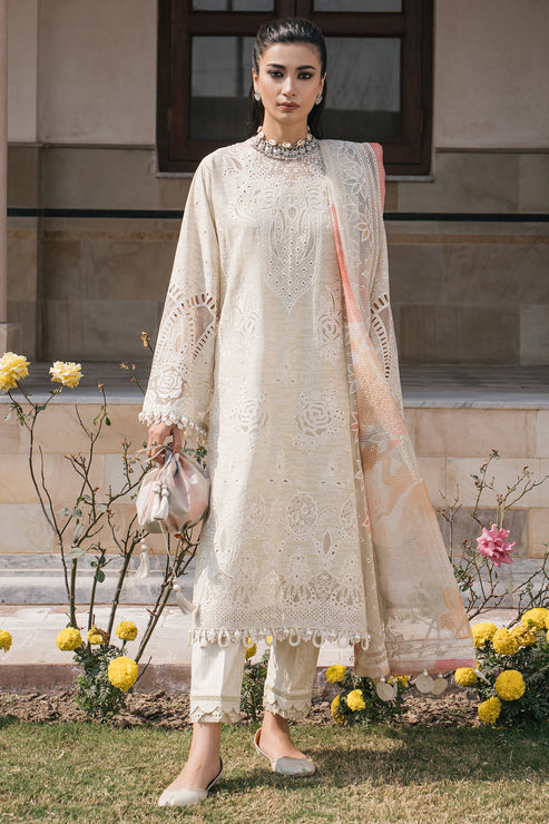 Jazmin | Shahkaar Luxury Lawn 24 | SL24-D7 - Maria Faisal.