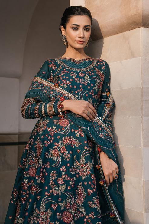 Jazmin | Shahkaar Luxury Lawn 24 | SL24-D16 - Maria Faisal.