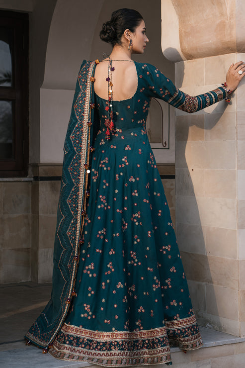 Jazmin | Shahkaar Luxury Lawn 24 | SL24-D16 - Maria Faisal.