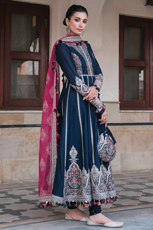 Jazmin | Shahkaar Luxury Lawn 24 | SL24-D12 - Maria Faisal.