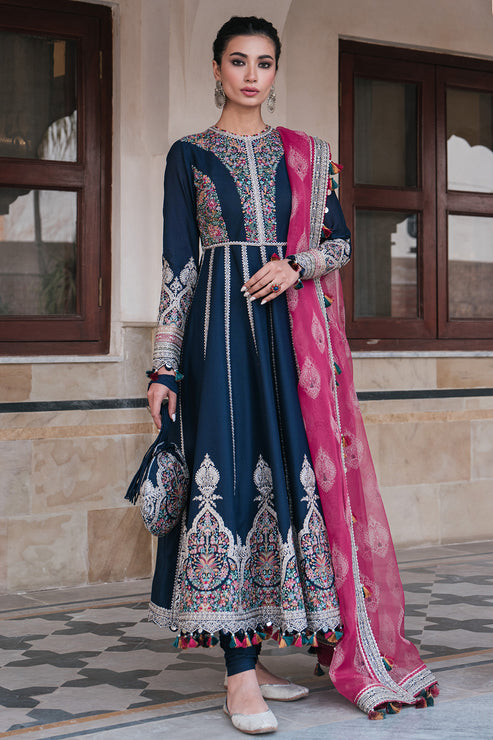 Jazmin | Shahkaar Luxury Lawn 24 | SL24-D12 - Maria Faisal.