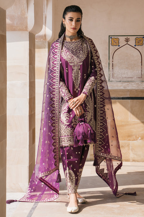 Jazmin | Shahkaar Luxury Lawn 24 | SL24-D6 - Maria Faisal.