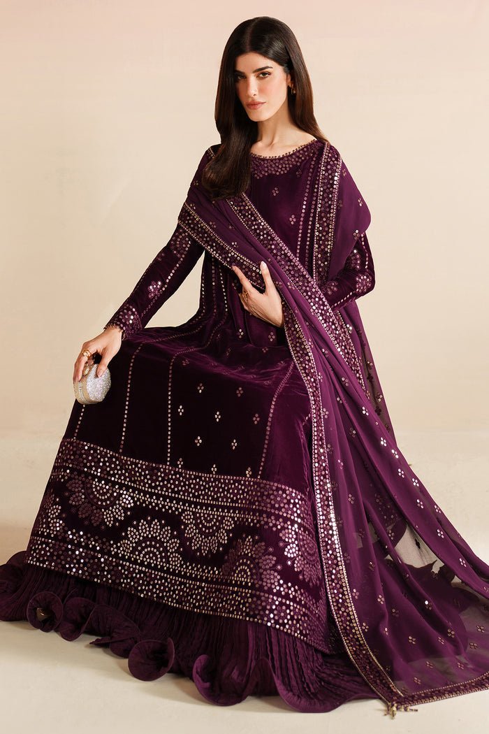 Jazmin | Velvet Vogue 25 | VVF D-1 - Formal Wear - available at Maria Faisal in UK and USA