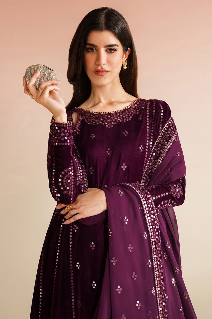 Jazmin | Velvet Vogue 25 | VVF D-1 - Formal Wear - available at Maria Faisal in UK and USA