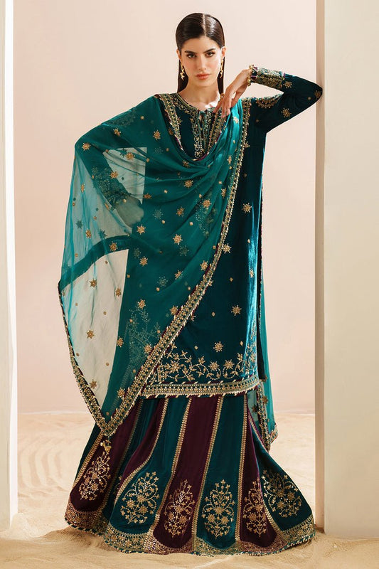 Jazmin | Velvet Vogue 25 | VVF D-8 - Formal Wear - available at Maria Faisal in UK and USA