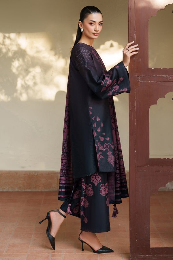 Jazmin | Winter 25 | UW - 0182 L - is Blue dress from Jazmin - Ladies Clothes - Maria Faisal