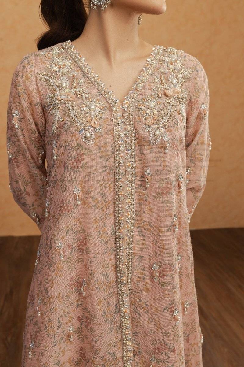 Panache | Pret | Pink Chai by Maria Faisal - Registered Vendor of : Panache By Mona - type : Ladies Clothes - 100% original wedding dresses