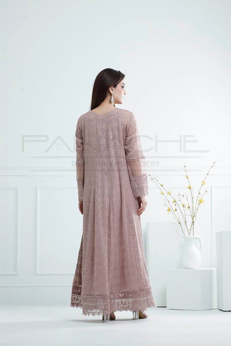Panache | Pret | Dusty Rose Elegance by Maria Faisal - Registered Vendor of : Panache By Mona - type : Ladies Clothes - 100% original wedding dresses