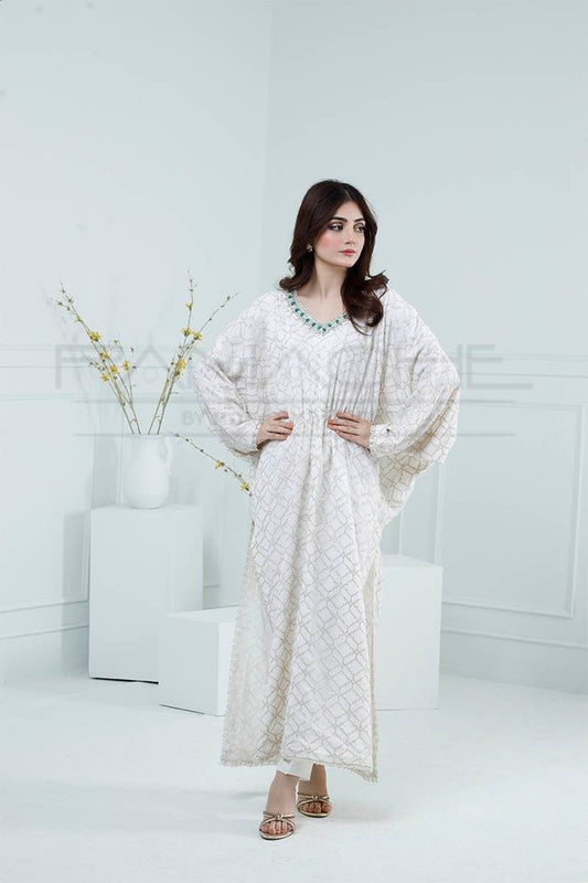 Panache | Pret | Vanilla` Silk by Maria Faisal - Registered Vendor of : Panache By Mona - type : Ladies Clothes - 100% original wedding dresses