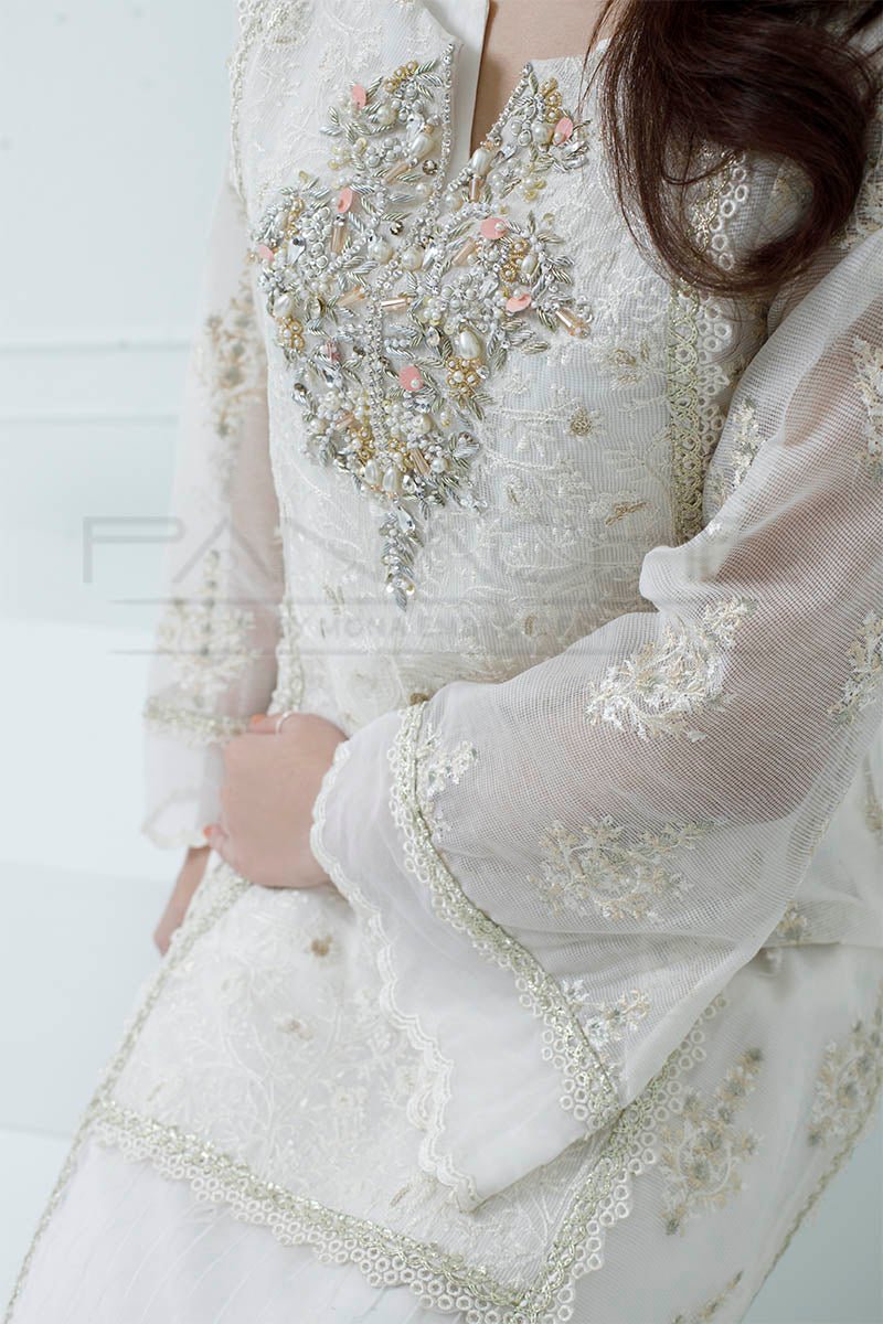 Panache | Pret | Ivory Mirage by Maria Faisal - Registered Vendor of : Panache By Mona - type : Ladies Clothes - 100% original wedding dresses
