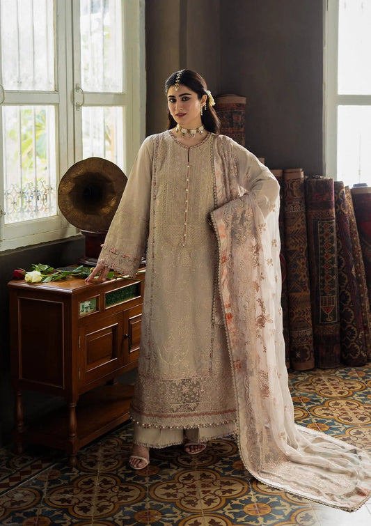 Kahf Premium | Kahf Karandi 25 | KKH - 07 BALI - is Coffee dress from Kahf Premium - Ladies Clothes - Maria Faisal