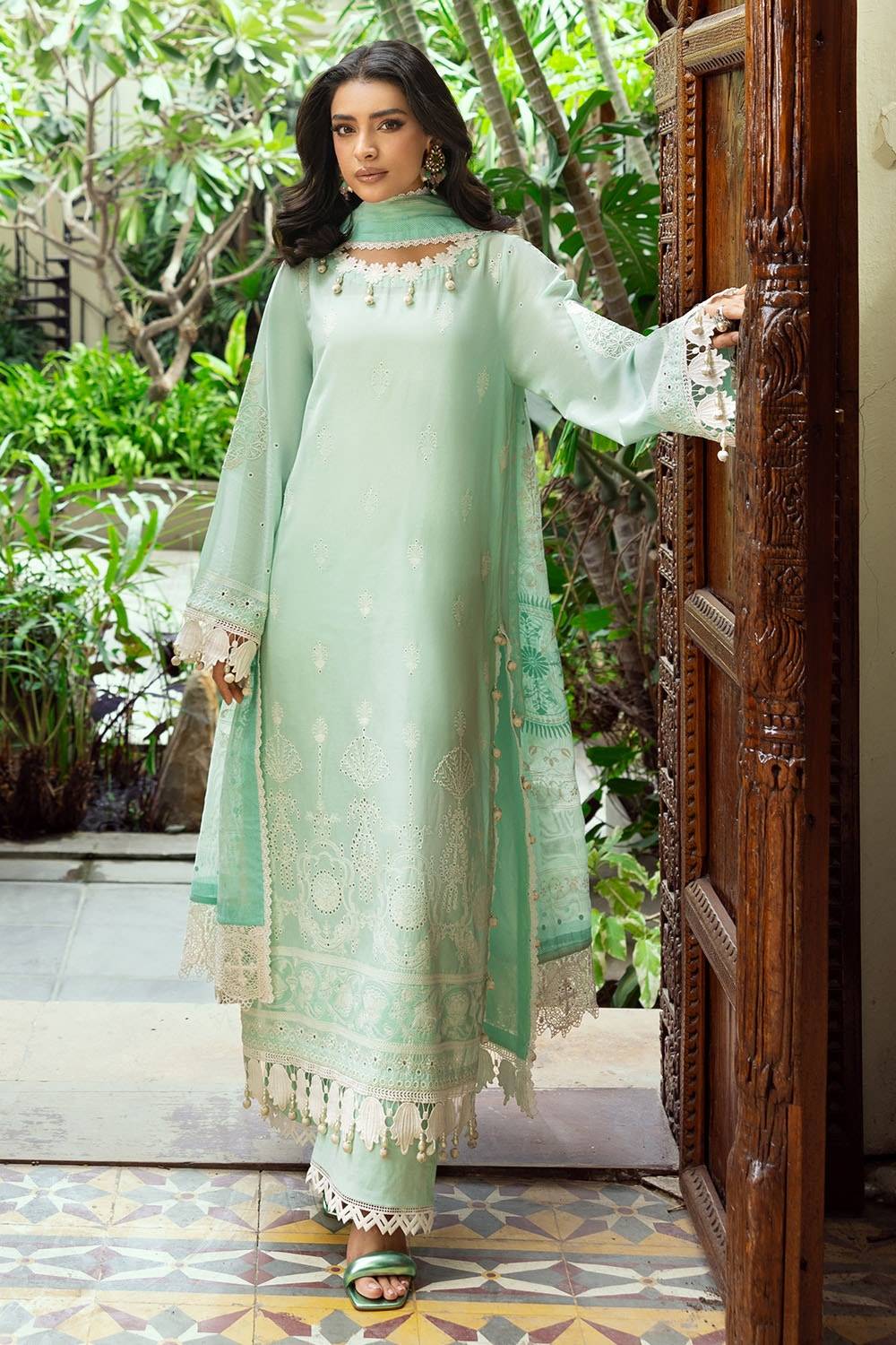 Gul Ahmed | Festive Capsule 25 | SP-52052 by Maria Faisal - Registered Vendor of : Gul Ahmed - type : Ladies Clothes - 100% original wedding dresses