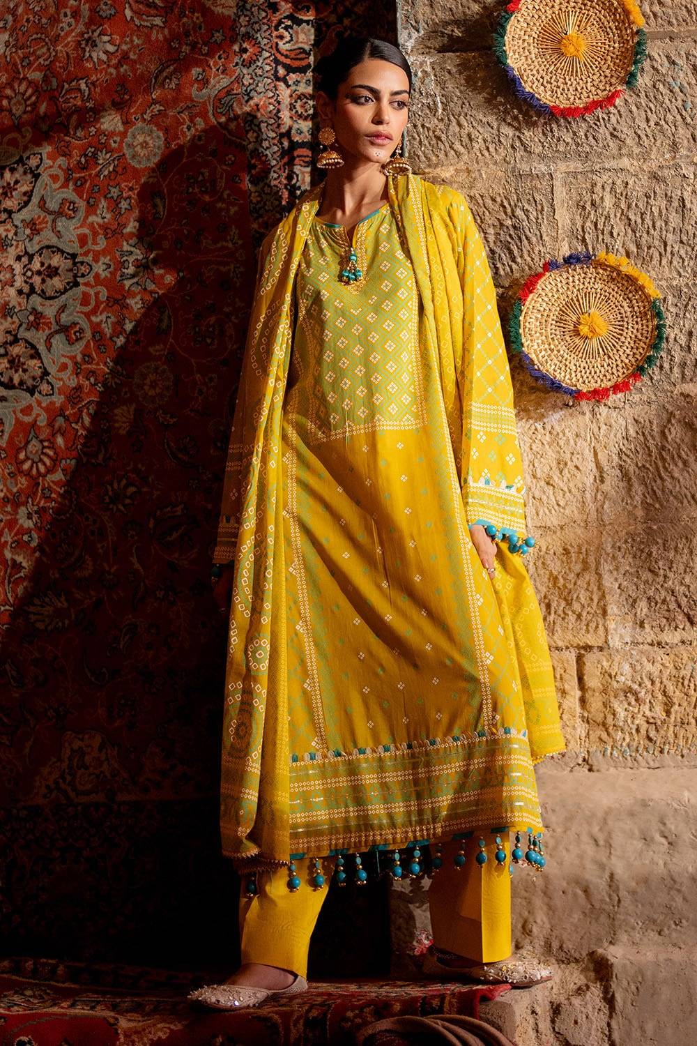 Gul Ahmed | Chunri Lawn 25 | CL-52138 A by Maria Faisal - Registered Vendor of : Gul Ahmed - type : Ladies Clothes - 100% original wedding dresses