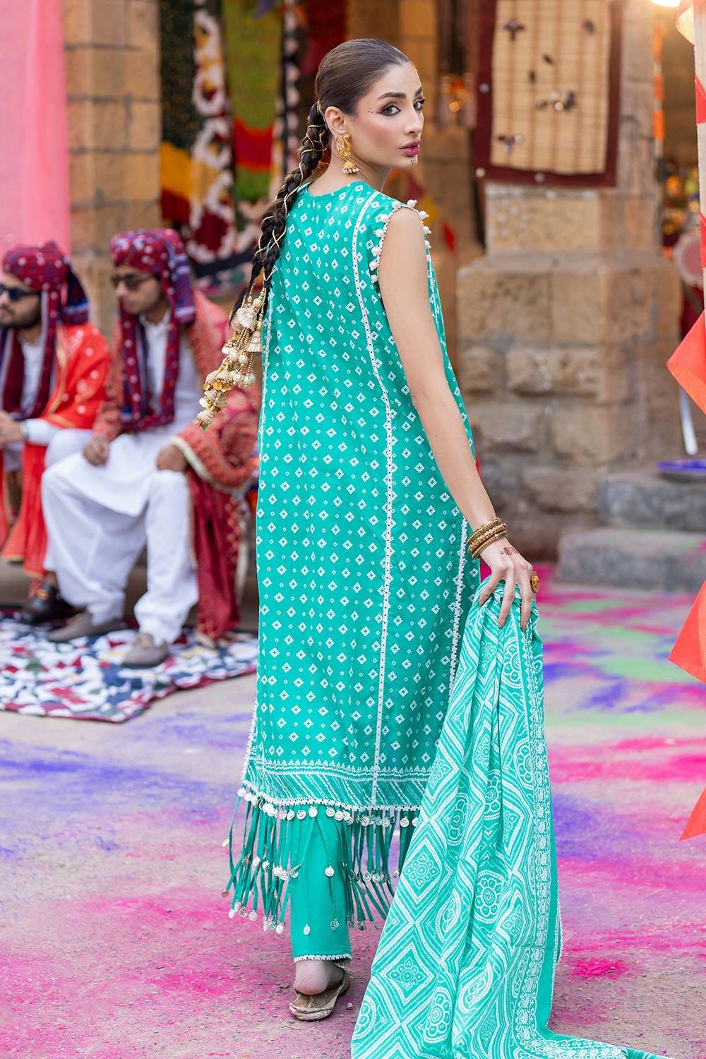 Gul Ahmed | Chunri Lawn 25 | CL-52178 A by Maria Faisal - Registered Vendor of : Gul Ahmed - type : Ladies Clothes - 100% original wedding dresses