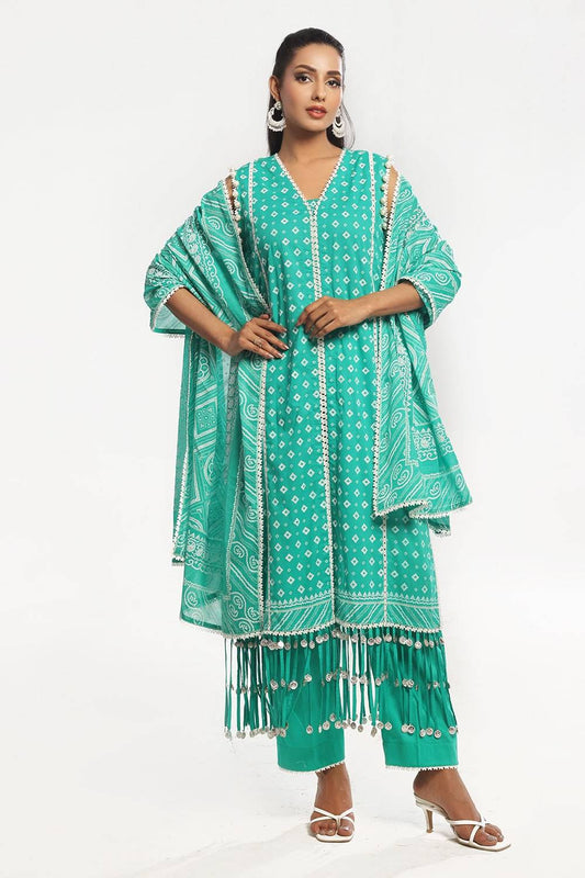 Gul Ahmed | Chunri Lawn 25 | CL-52178 A by Maria Faisal - Registered Vendor of : Gul Ahmed - type : Ladies Clothes - 100% original wedding dresses