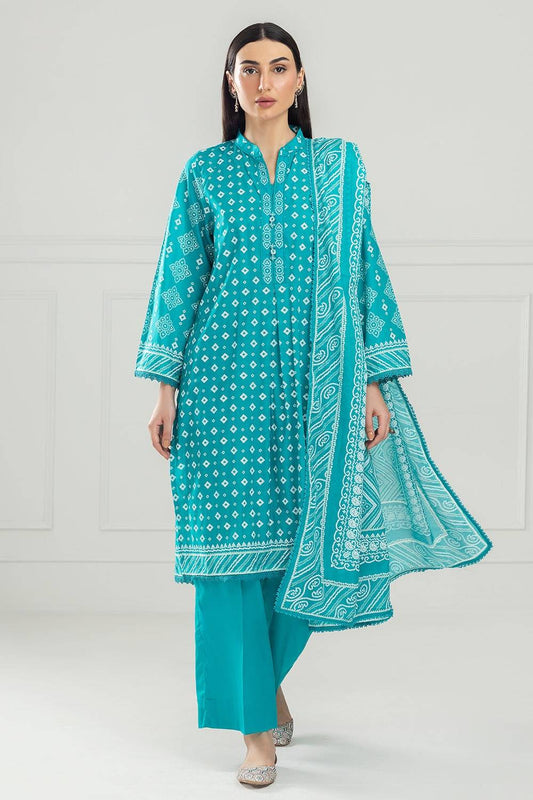Gul Ahmed | Chunri Lawn 25 | CL-52178 B by Maria Faisal - Registered Vendor of : Gul Ahmed - type : Ladies Clothes - 100% original wedding dresses