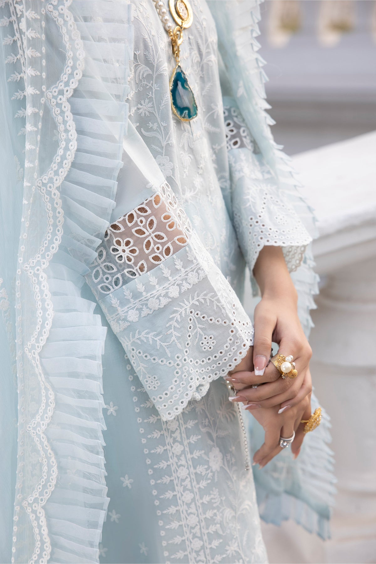 LSM | Spring Embroidered 24 | A-8 - Ladies Clothes 