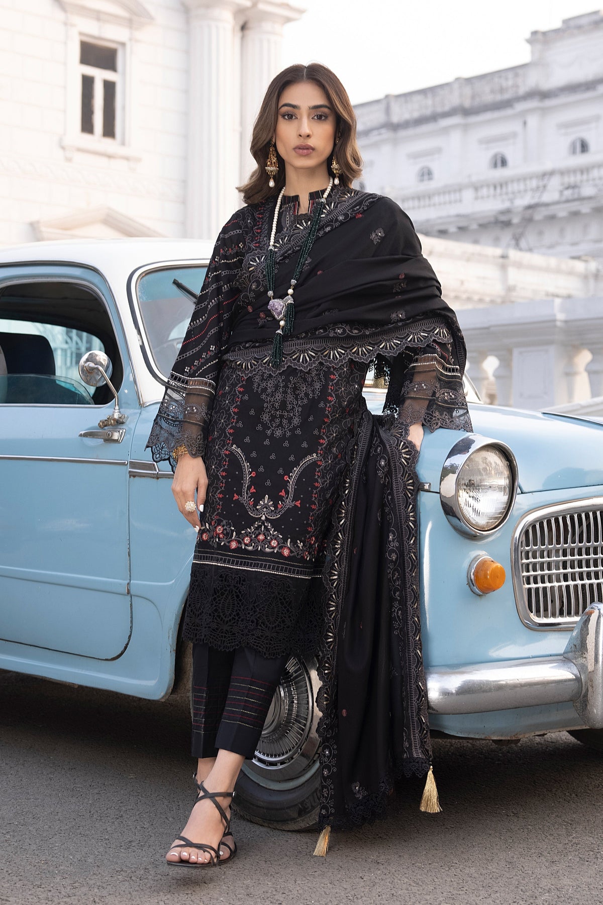 LSM | Spring Embroidered 24 | A-12 - Ladies Clothes 