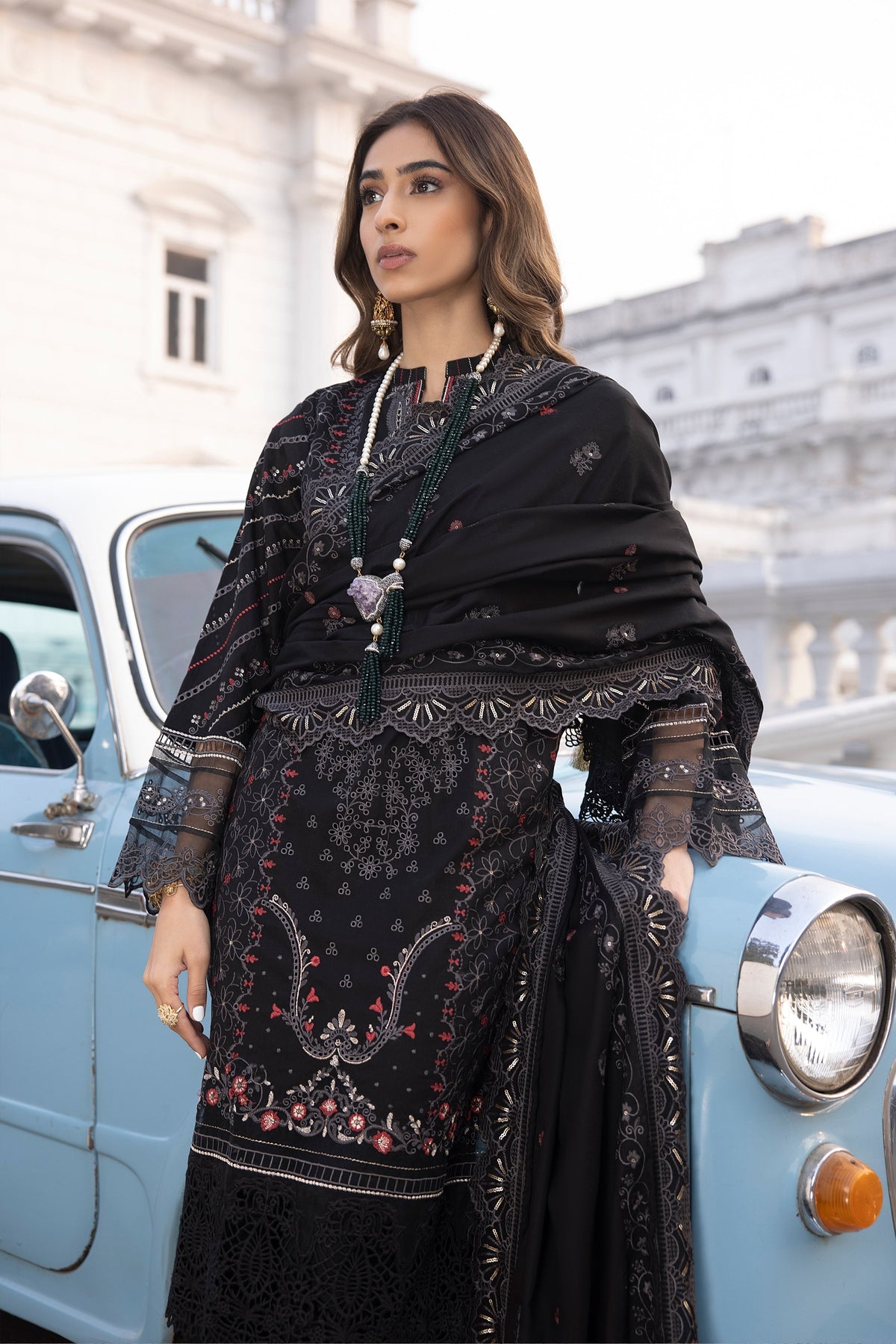 LSM | Spring Embroidered 24 | A-12 - Ladies Clothes 