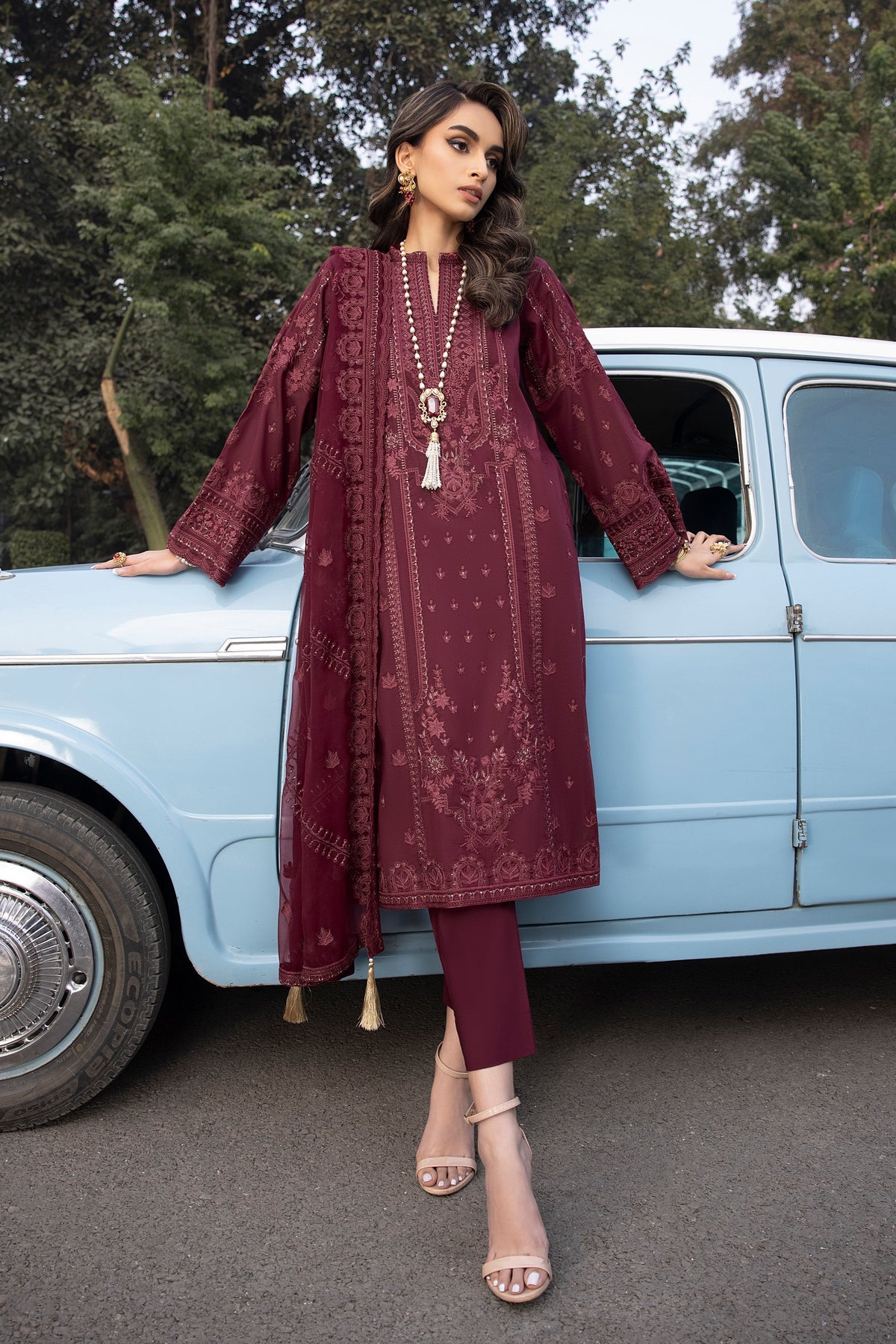 LSM | Spring Embroidered 24 | A-10 - Ladies Clothes 