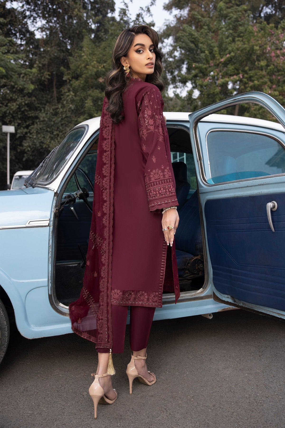 LSM | Spring Embroidered 24 | A-10 - Ladies Clothes 