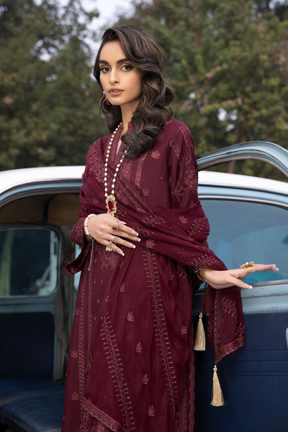 LSM | Spring Embroidered 24 | A-10 - Ladies Clothes 