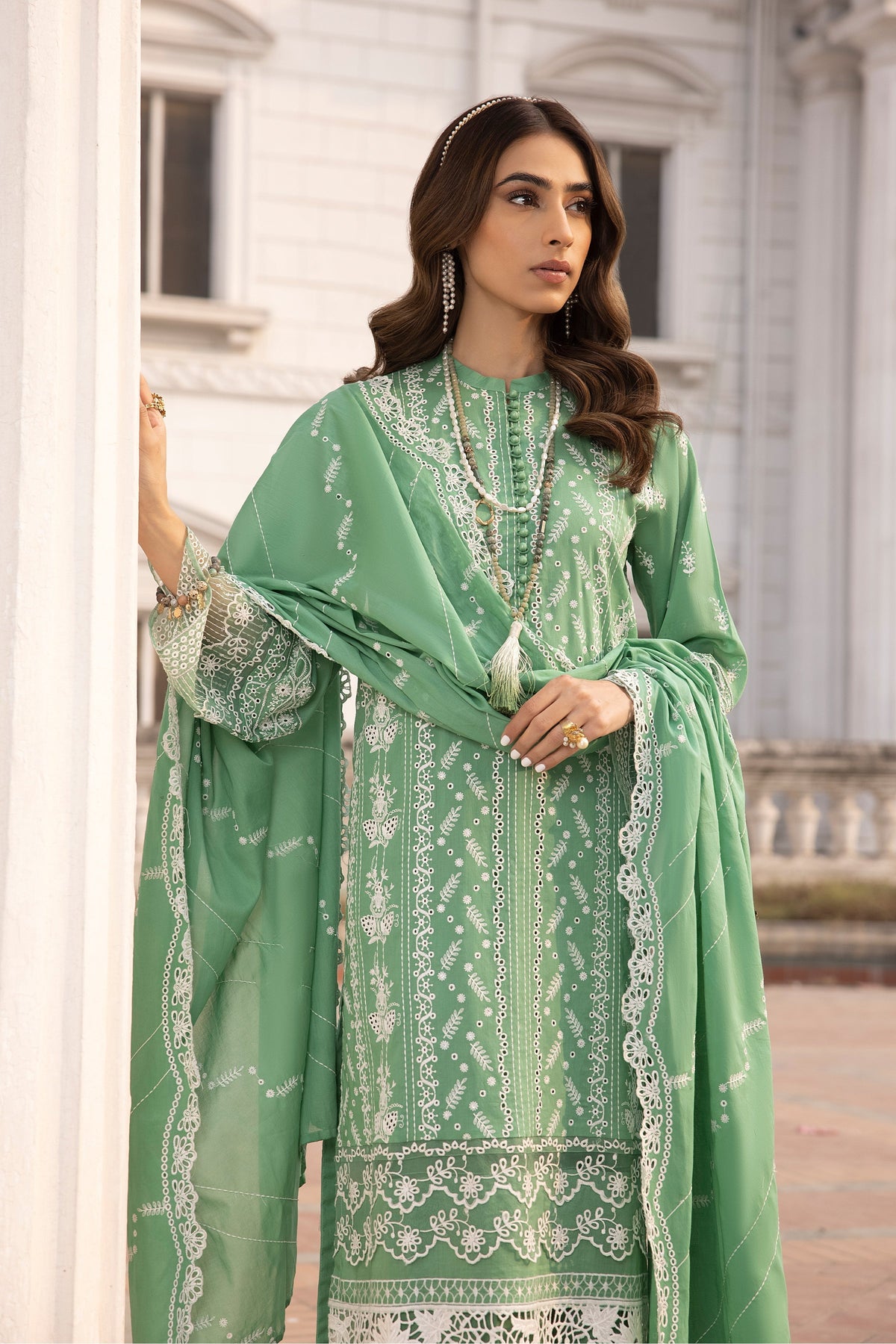 LSM | Spring Embroidered 24 | A-2 - Ladies Clothes 